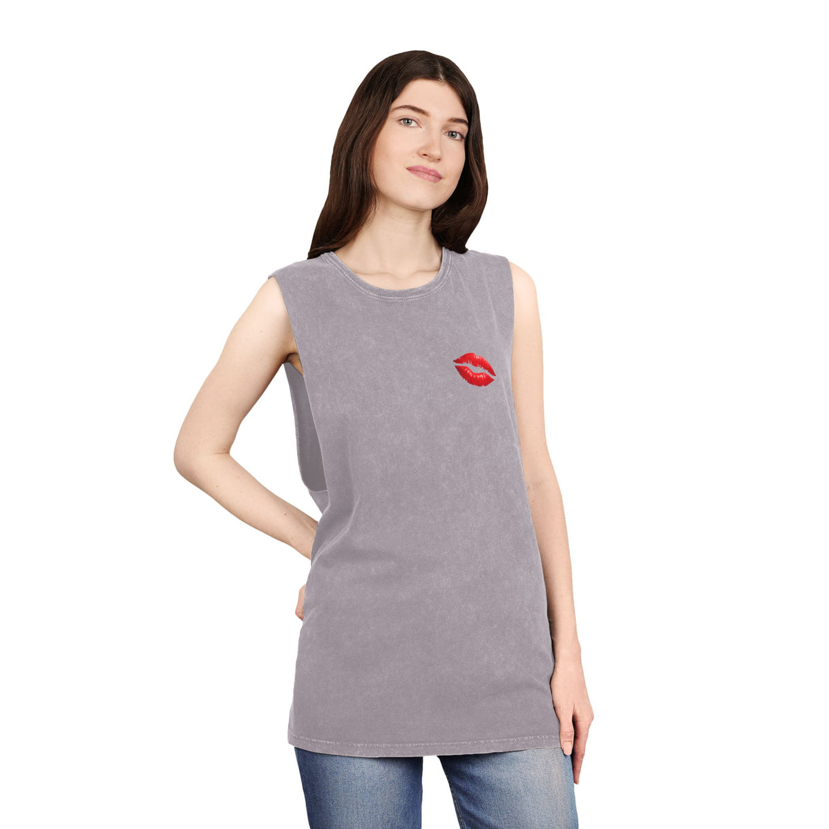 Qissed Vintage Stonewash Tank