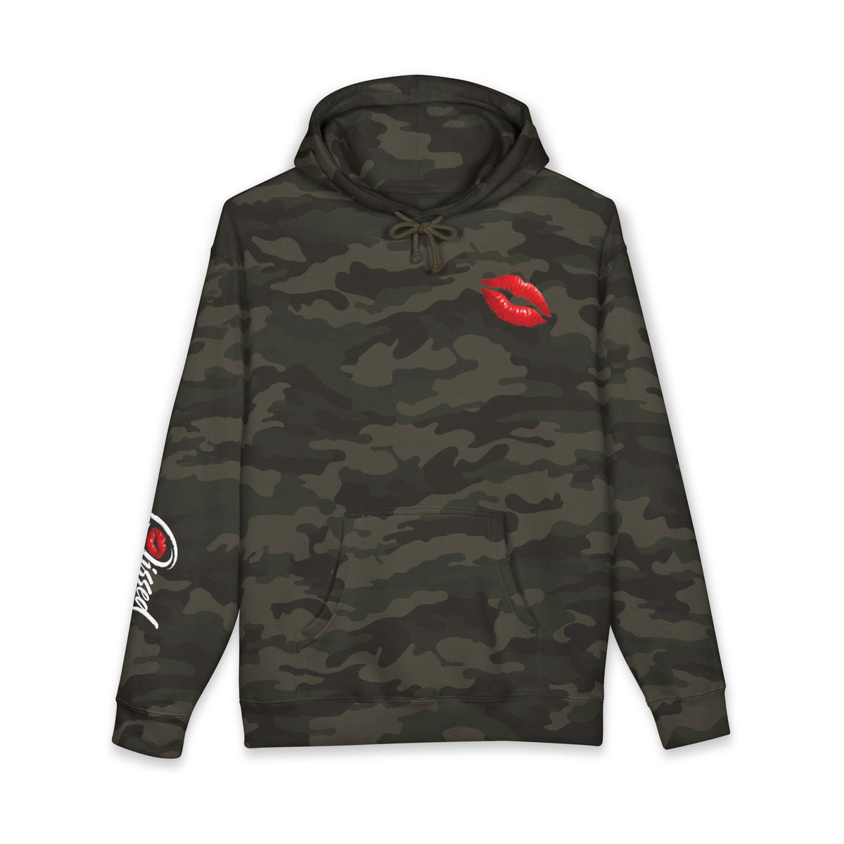 Qissed Marked By Desire Camo Hoodie