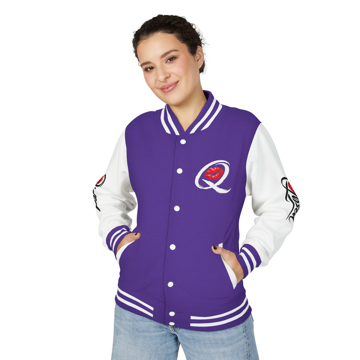Qissed Letterman Varsity Jacket