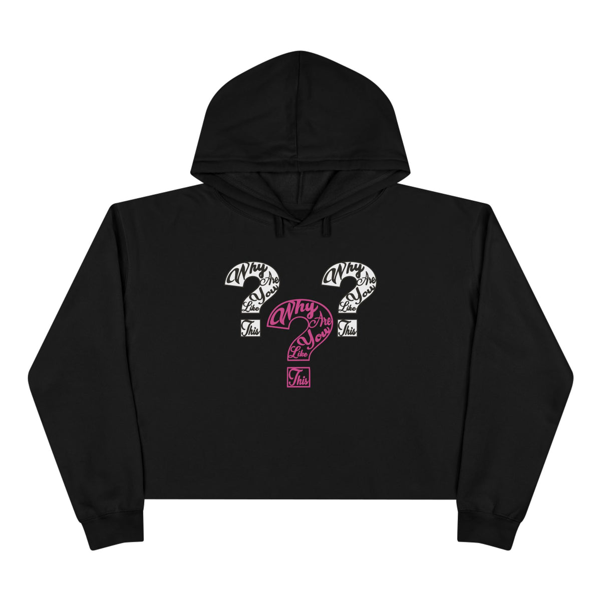 Women's Crop WAYLT Hoodie Hottie 3