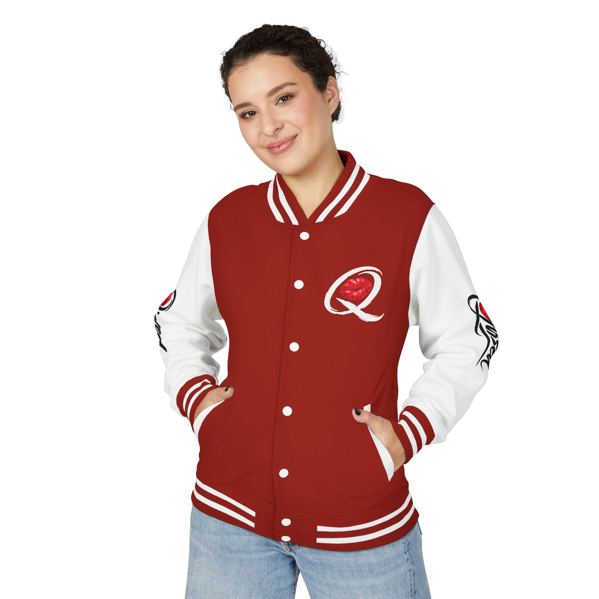 Qissed Letterman Varsity Jacket