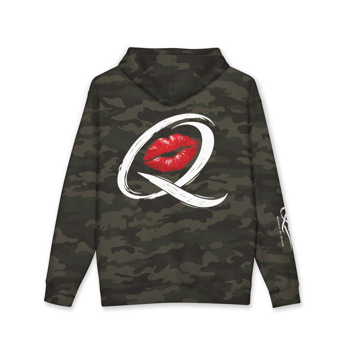 Qissed Marked By Desire Camo Hoodie