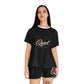 Qissed Women's Short Pajama Set — Black
