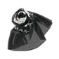 Qissed  "Marked By Desire" Silk Scarf - Black