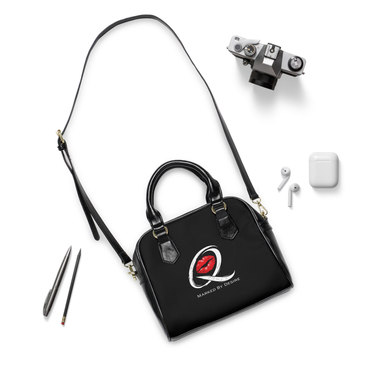 Qissed Marked By Desire Shoulder Handbag