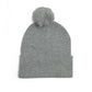Qissed Embroidered Pom-Pom Beanie