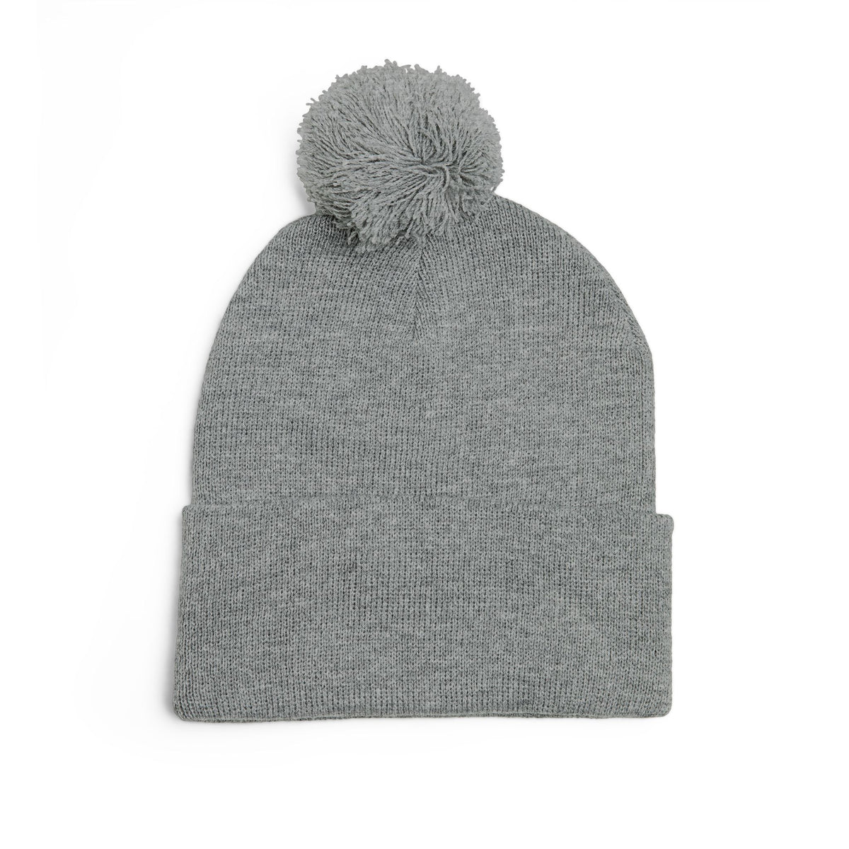 Qissed Embroidered Pom-Pom Beanie