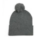 Qissed Embroidered Pom-Pom Beanie