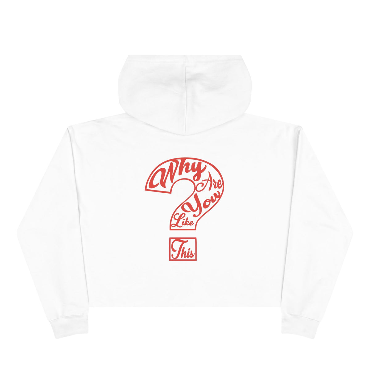Women's Crop WAYLT Hoodie Fire 3
