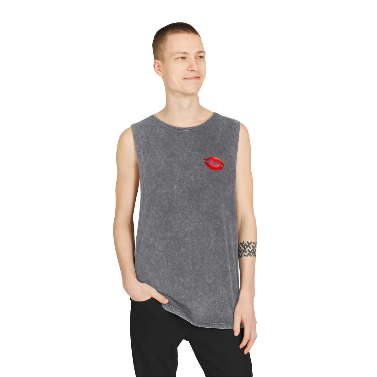 Qissed Vintage Stonewash Tank
