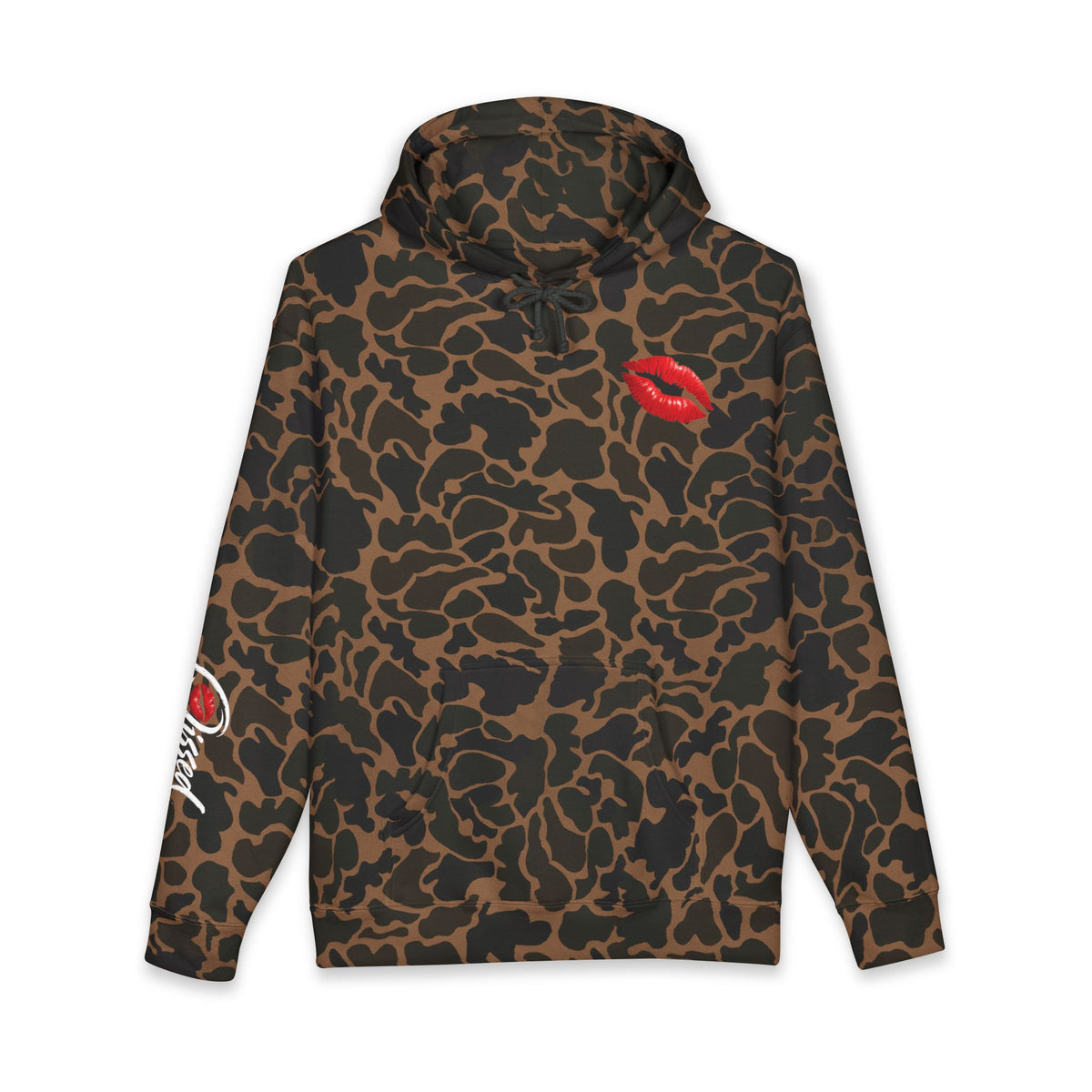 Qissed Marked By Desire Camo Hoodie