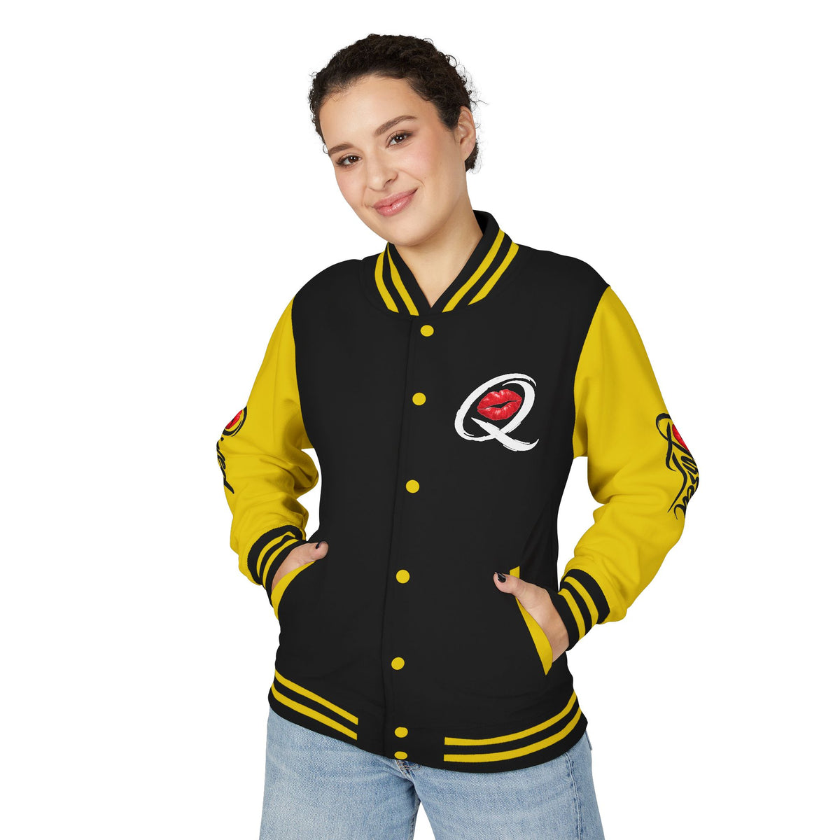 Qissed Letterman Varsity Jacket