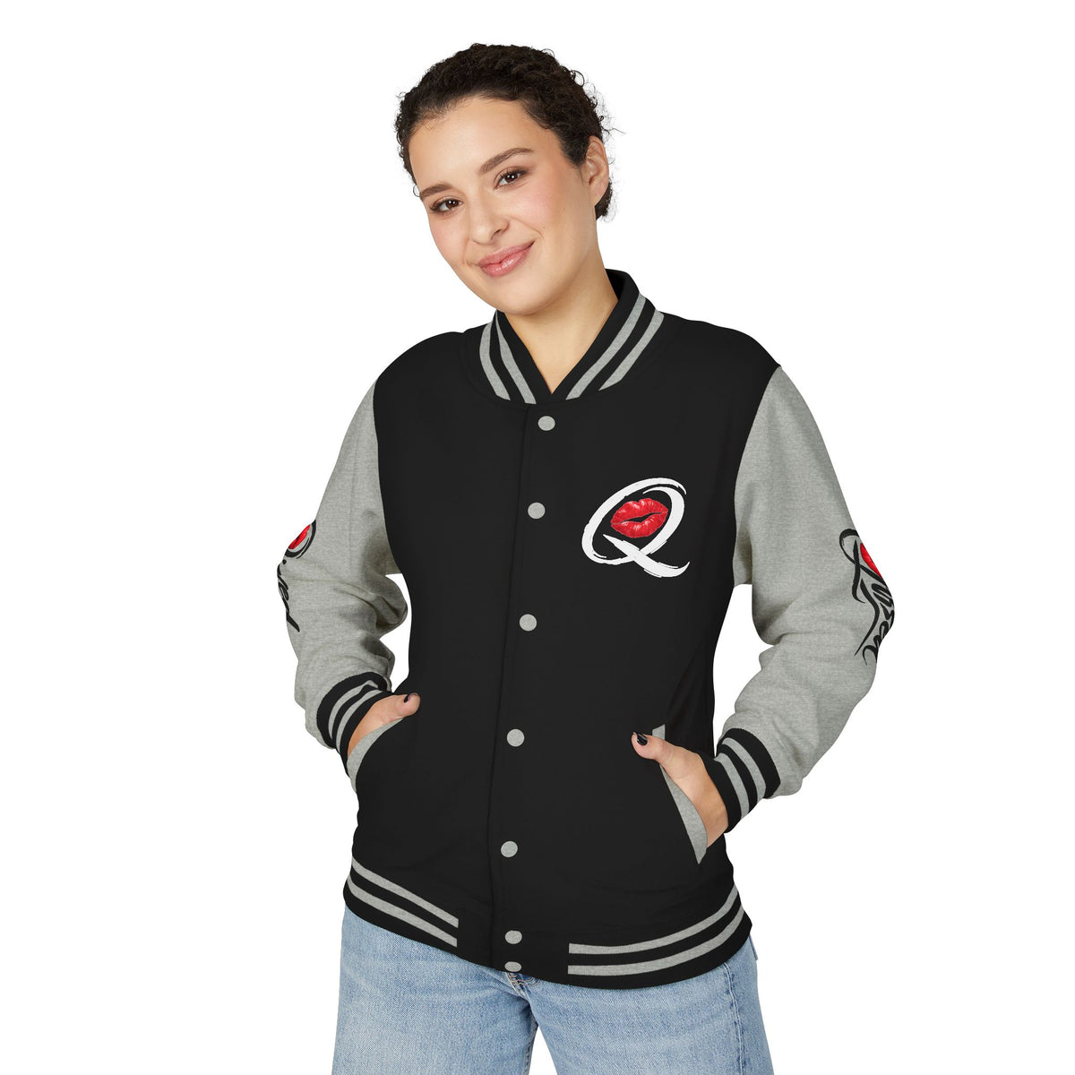 Qissed Letterman Varsity Jacket