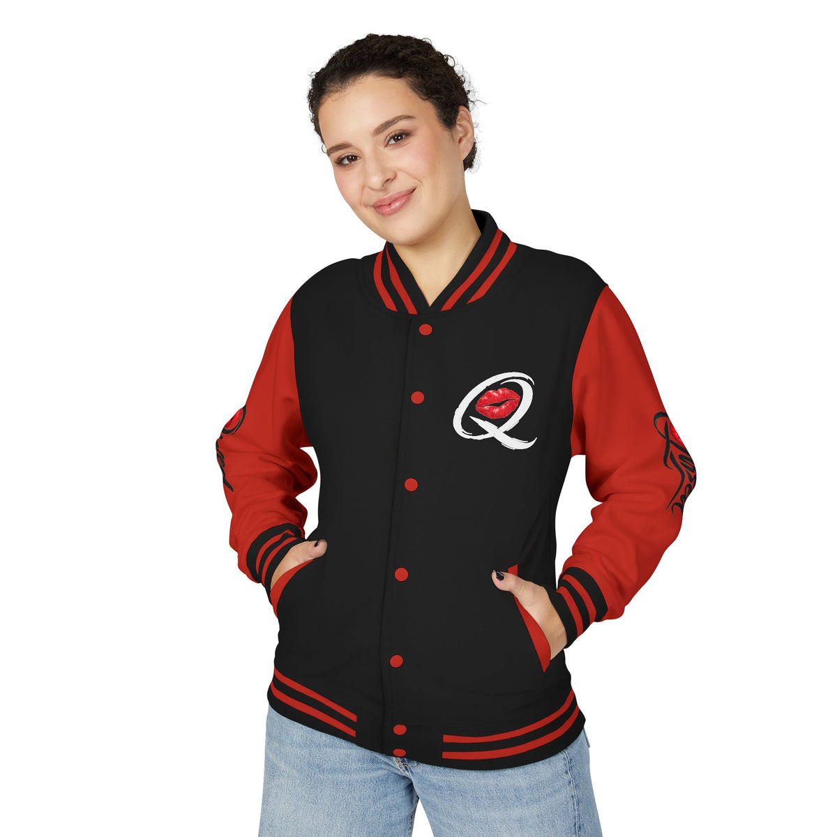 Qissed Letterman Varsity Jacket