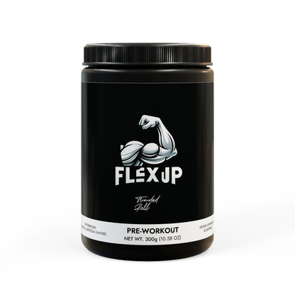 "Flex Up" Pre-Workout Supplement, Watermelon (300g, 10.58oz)