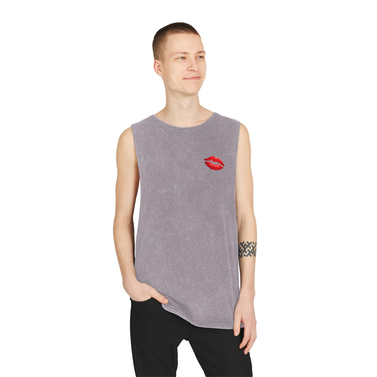 Qissed Vintage Stonewash Tank